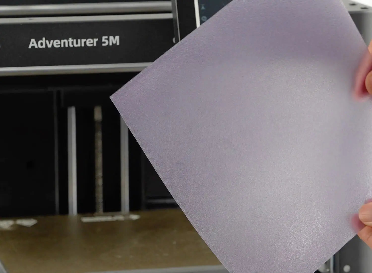 first layer printed by flashforge adventurer 5m 3d printer
