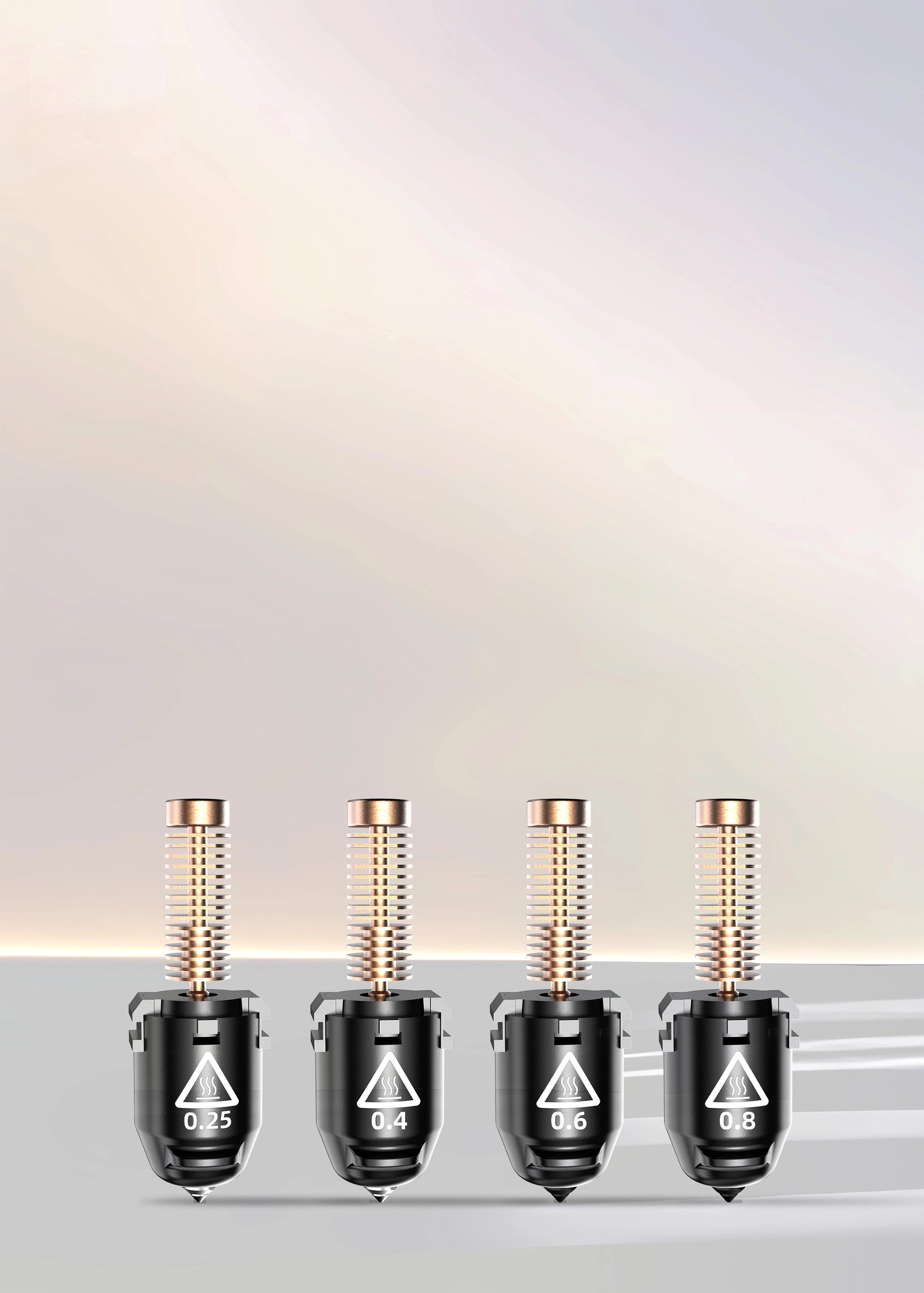 0.25/0.4/0.6/0.8mm nozzles for adventurer 5m series printer