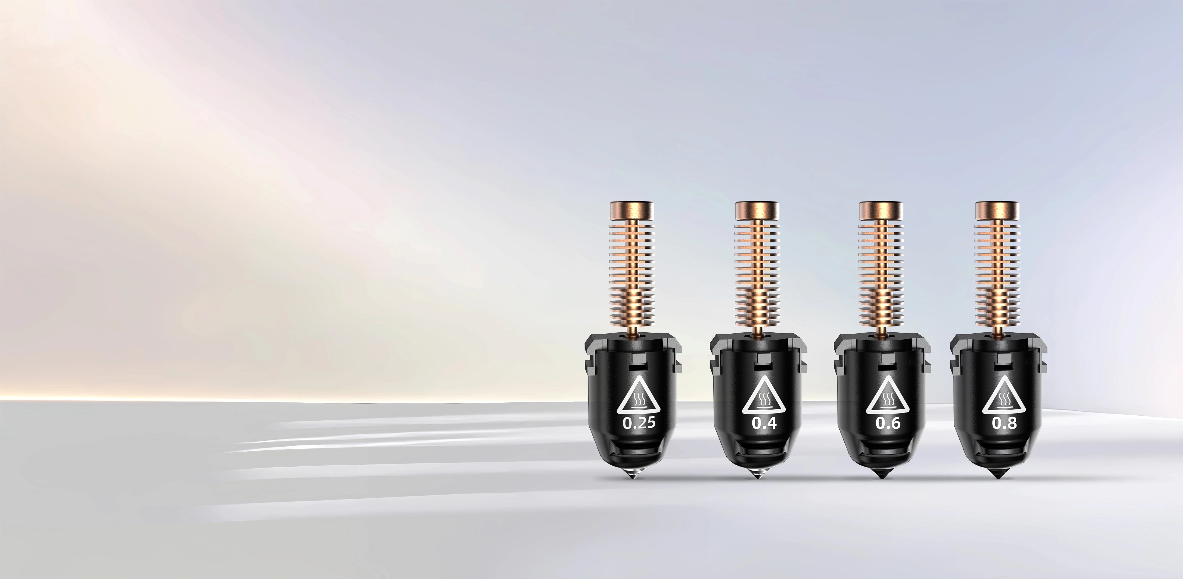 0.25/0.4/0.6/0.8mm nozzles for adventurer 5m series printer