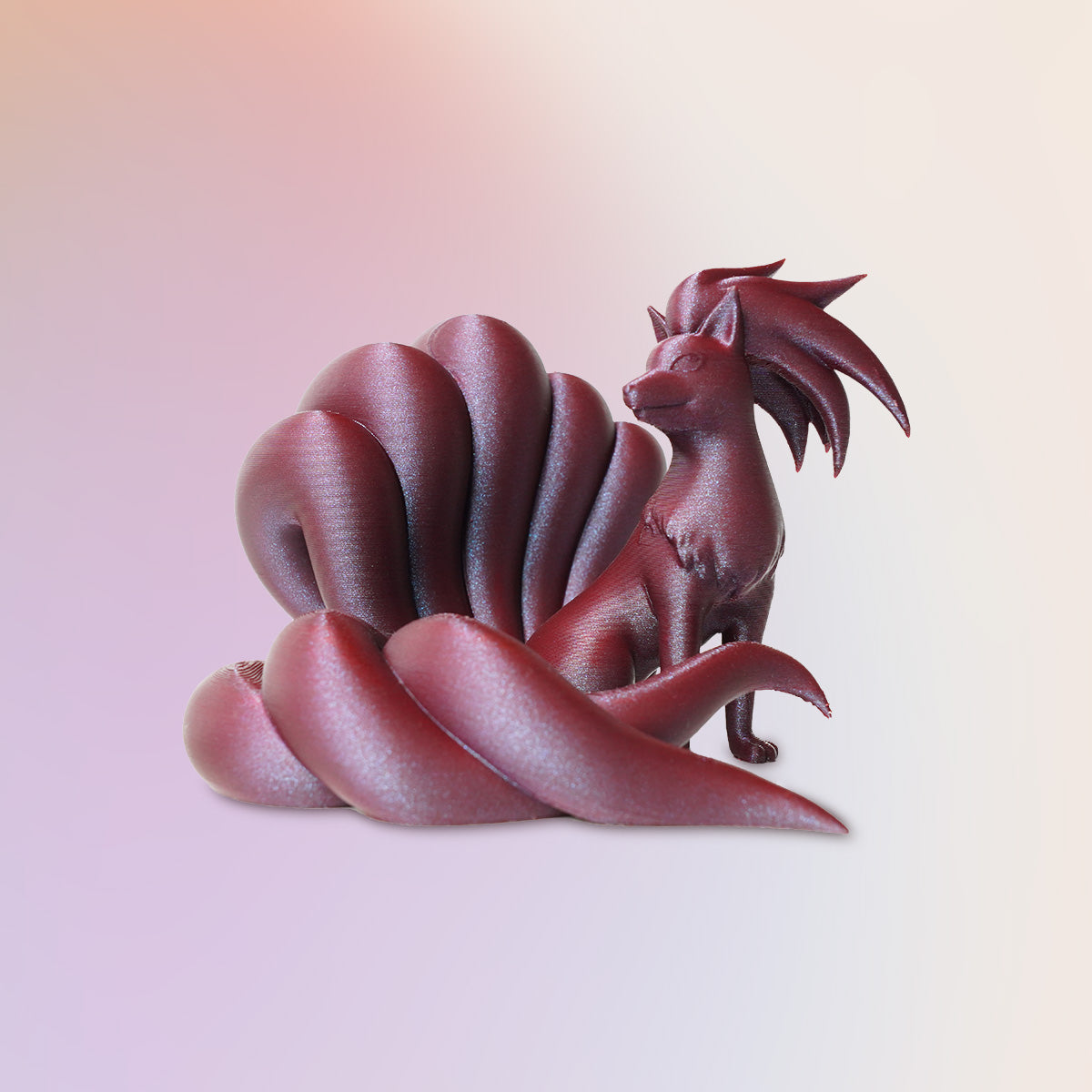 3d printed fox with petg cf
