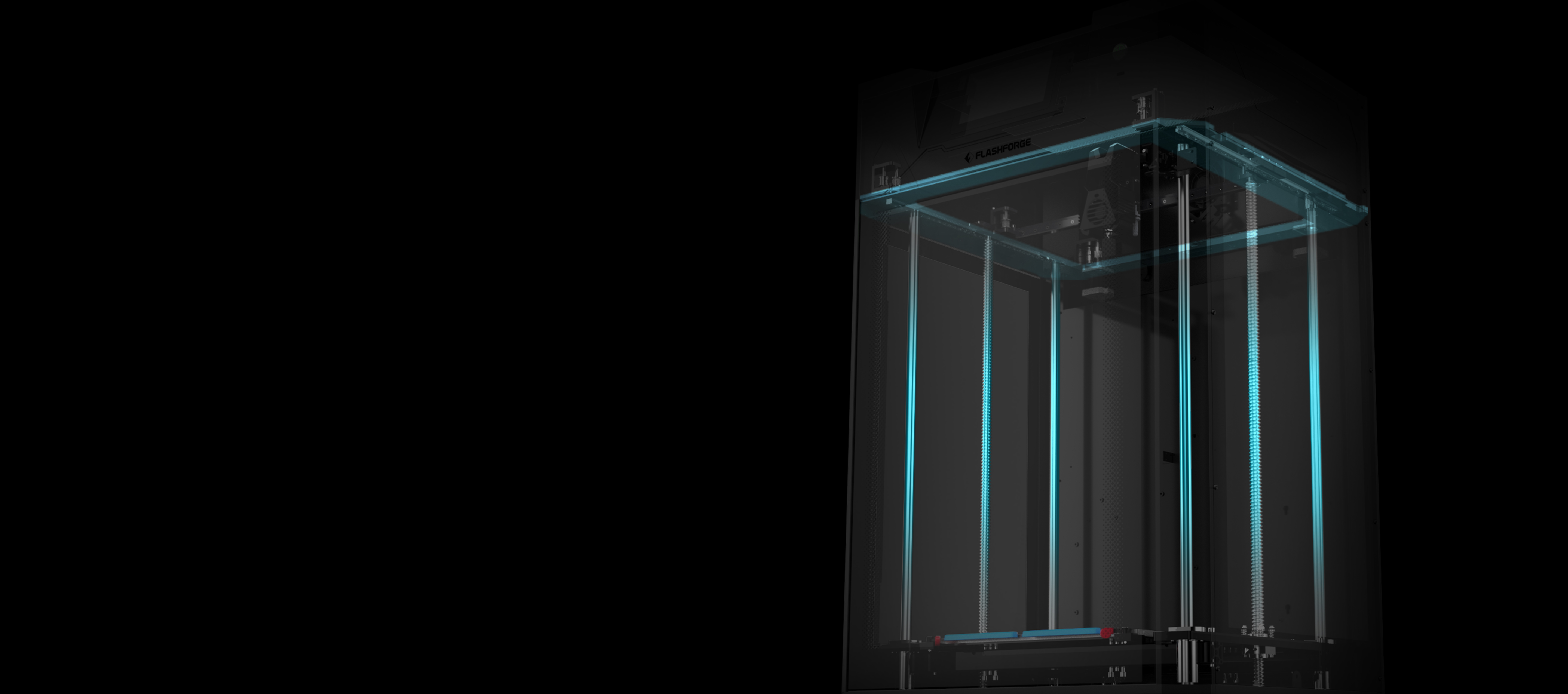 Flashforge Guider 3 Ultra: Core-XY Metal Structure