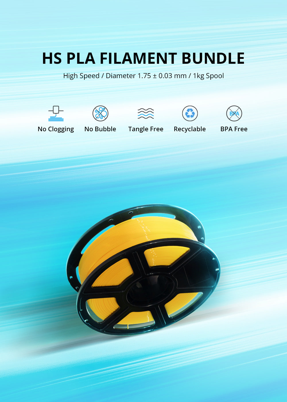 HS PLA FILAMENT BUNDLE