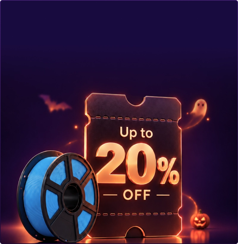 Up to 20% off selected Flashforge filaments — Black Friday Early Bird deal