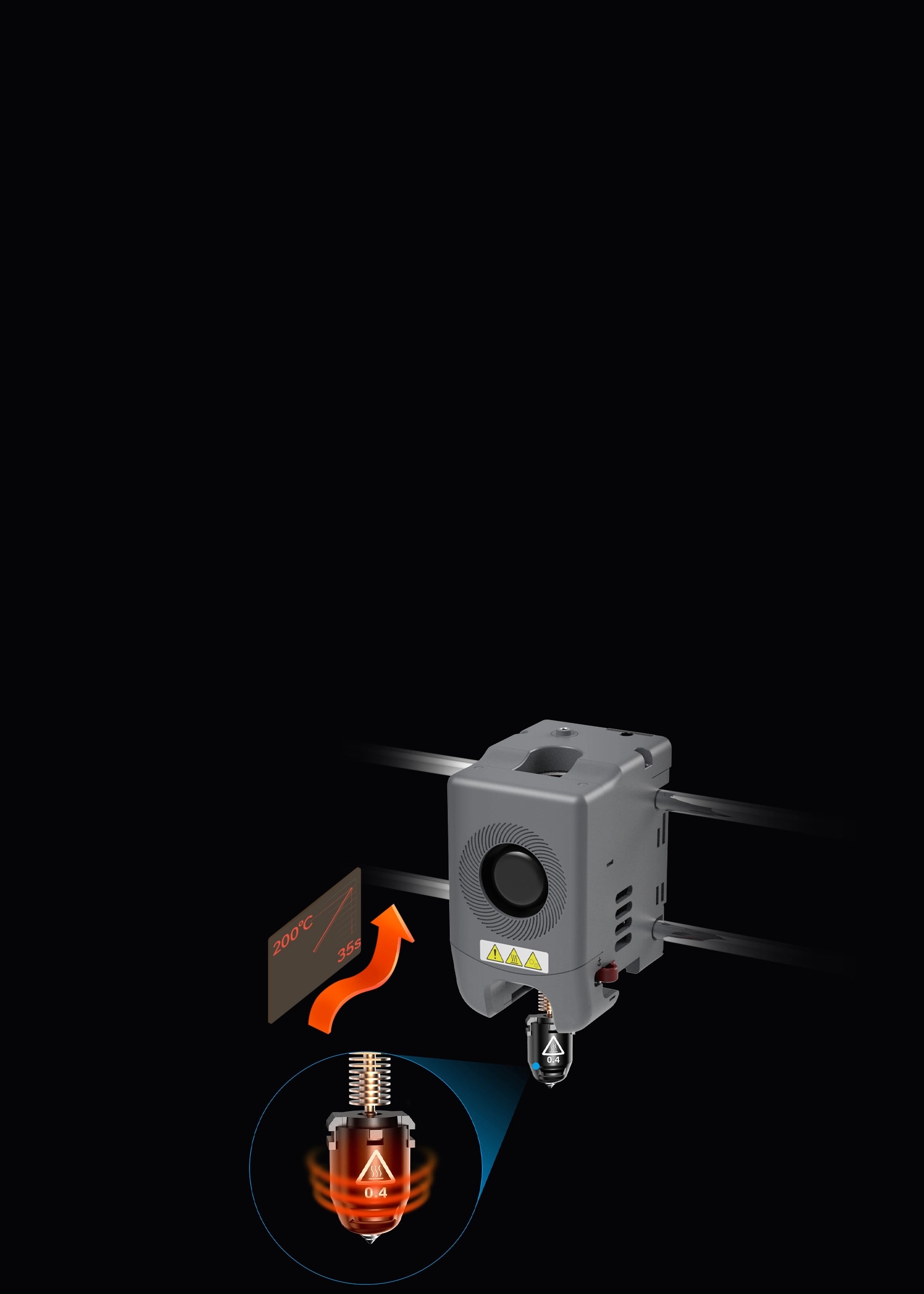 32mm³/s High Flow Nozzle