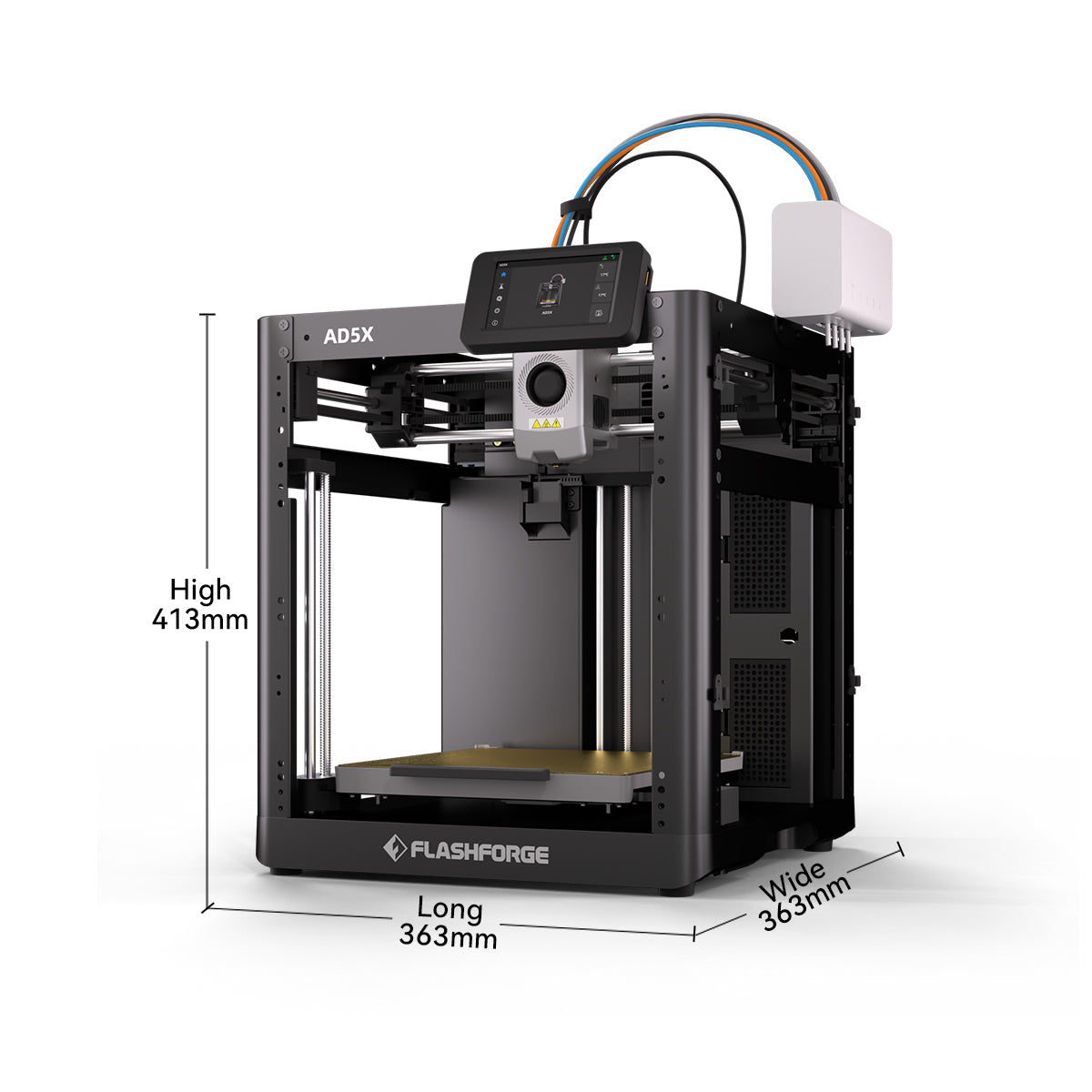 Flashforge AD5X – Multicolor 3D Printer for High-Speed, Full-Color Printing