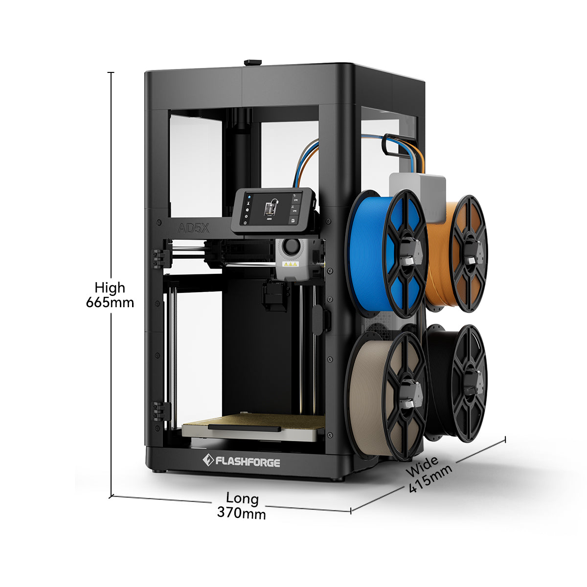 Flashforge AD5X – Multicolor 3D Printer for High-Speed, Full-Color Printing