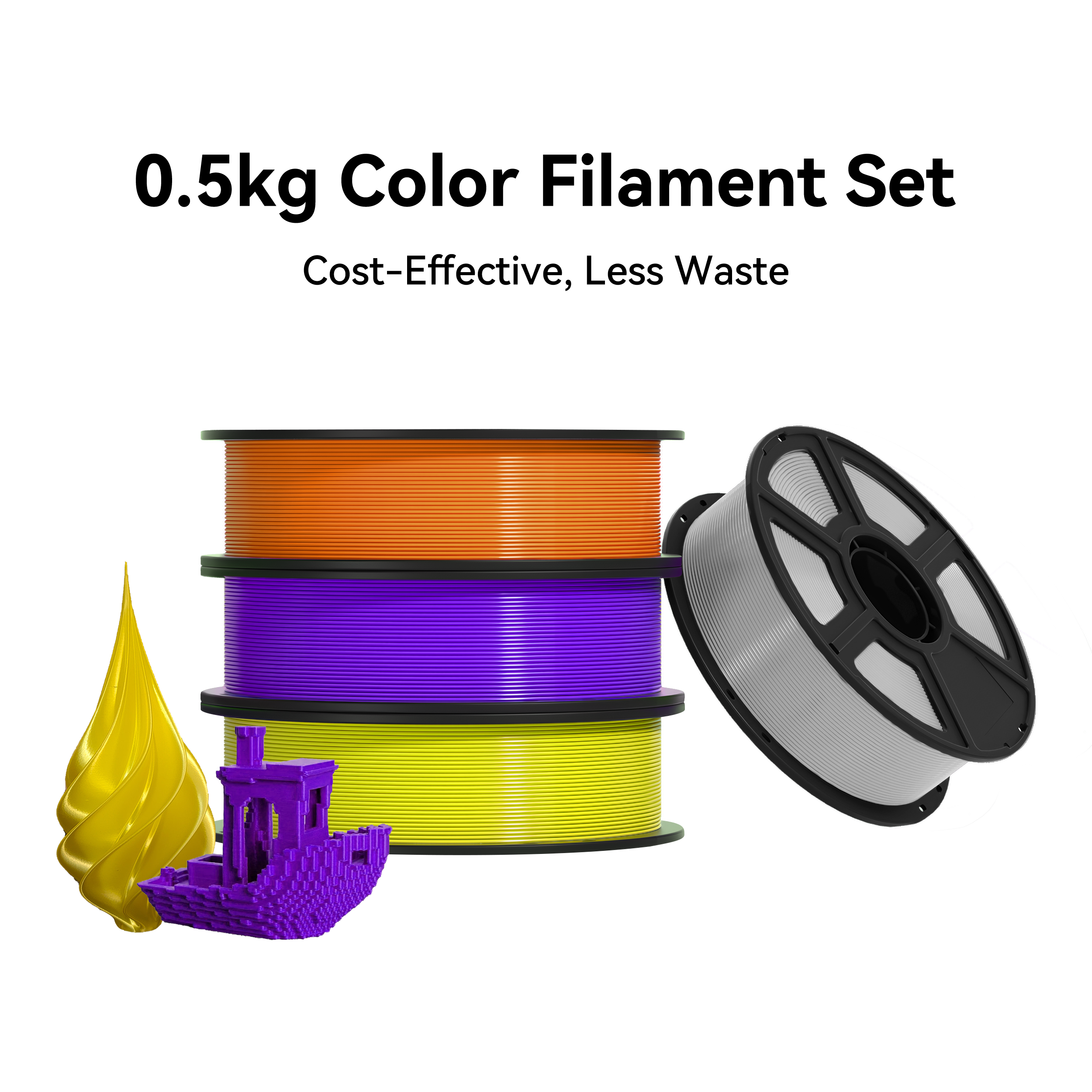 Flashforge 0.5kg color filament set
