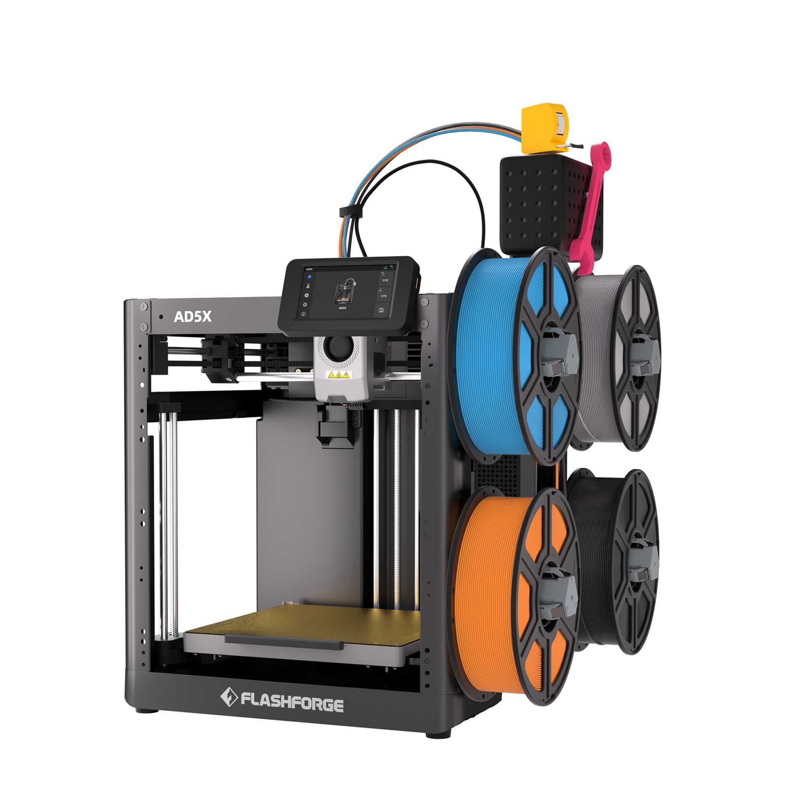 Flashforge AD5X – Multicolor 3D Printer for High-Speed, Full-Color Printing