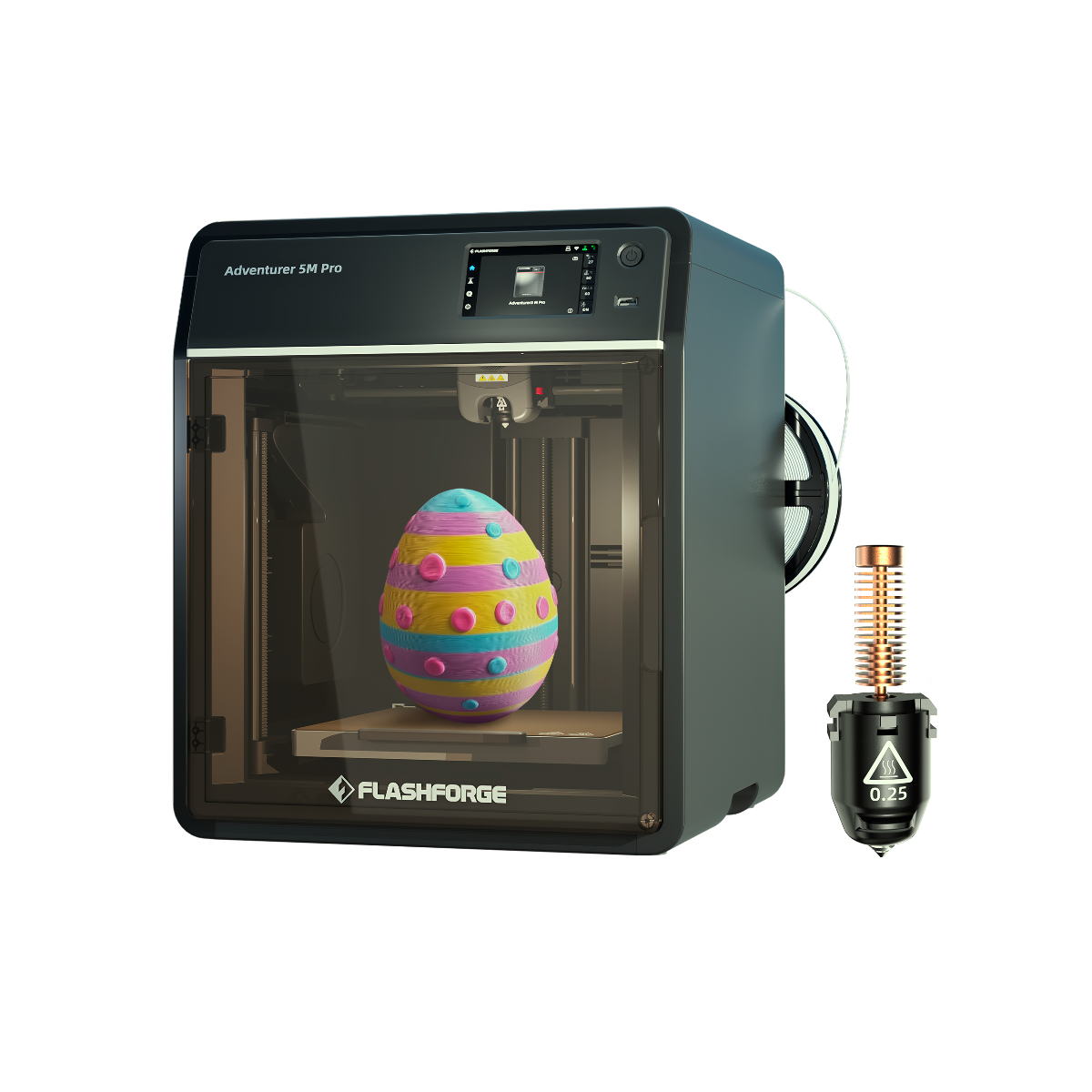 adventurer 5m pro and 0.25mm nozzle 