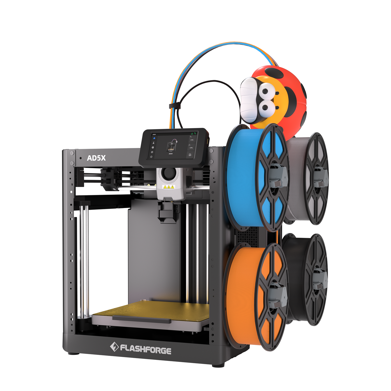 Flashforge AD5X – Multicolor 3D Printer for High-Speed, Full-Color Printing
