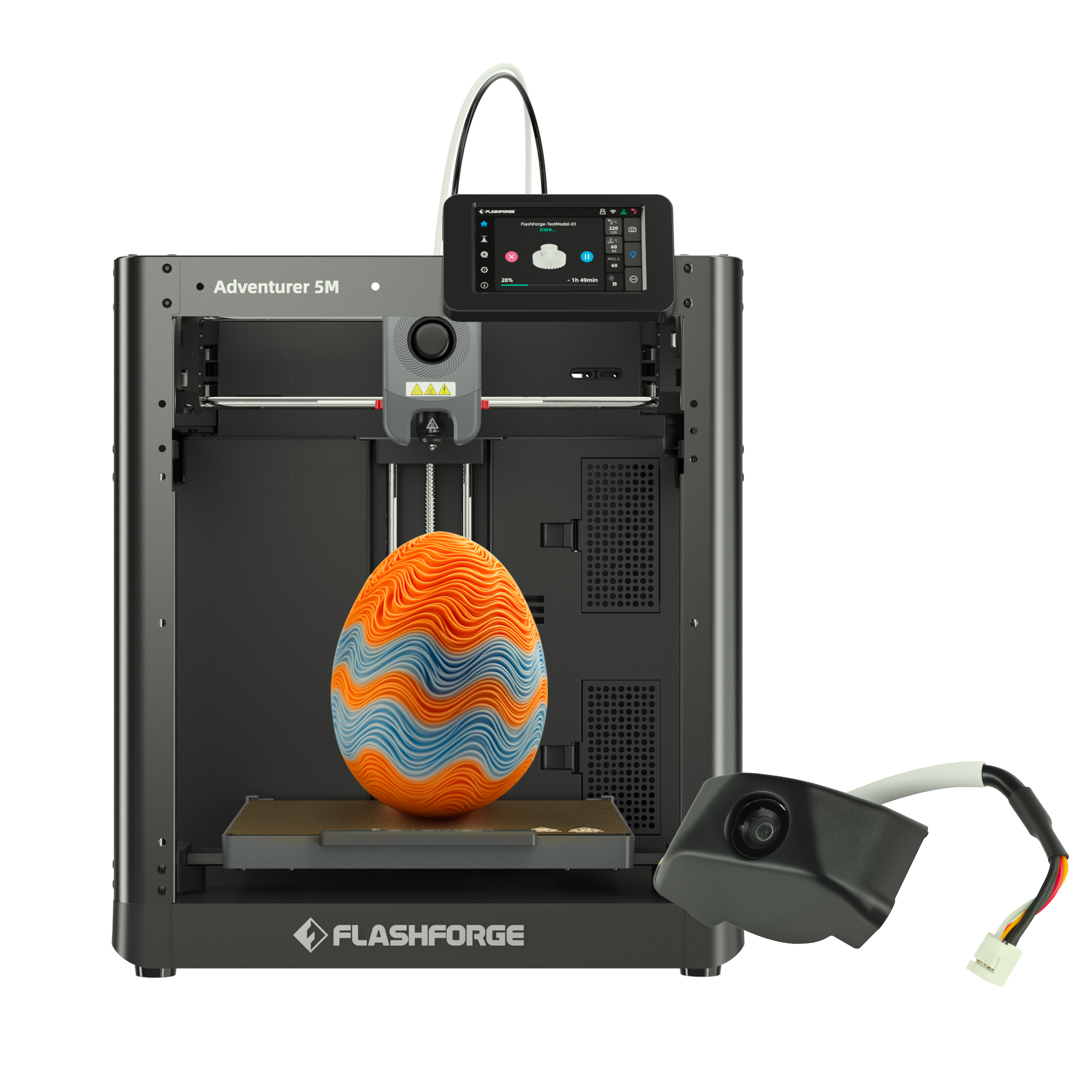 Flashforge adventurer 5m with camera