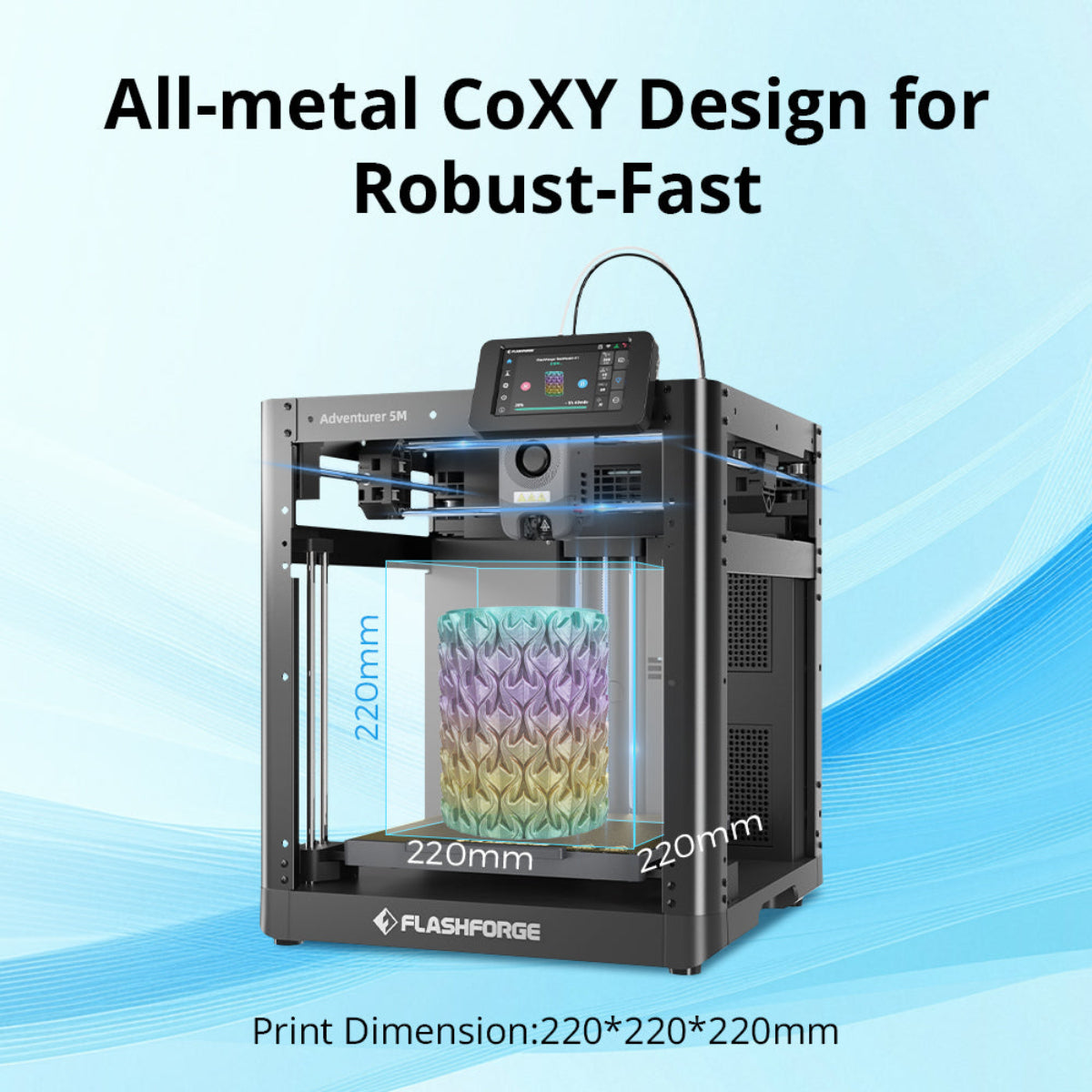 Flashforge Adventurer 5M | Affordable 3D Printers for Beginners