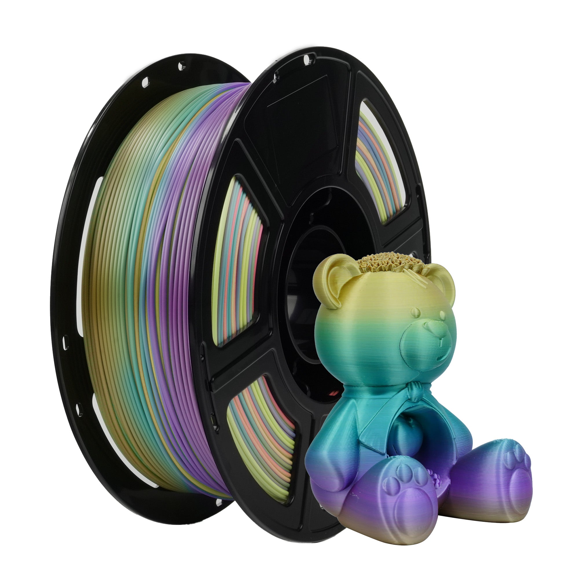 Flashforge PLA Silk Rainbow Filament