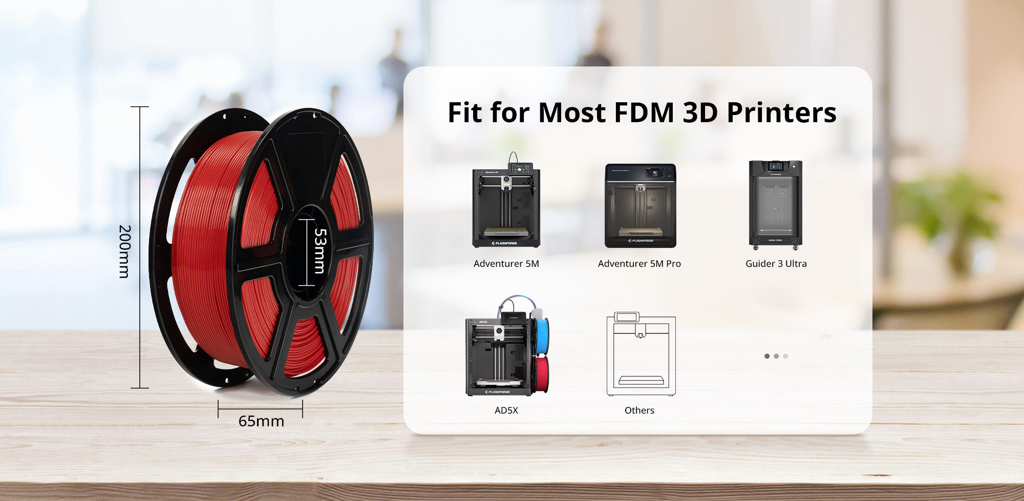 Fit for Most FDM 3D Printers