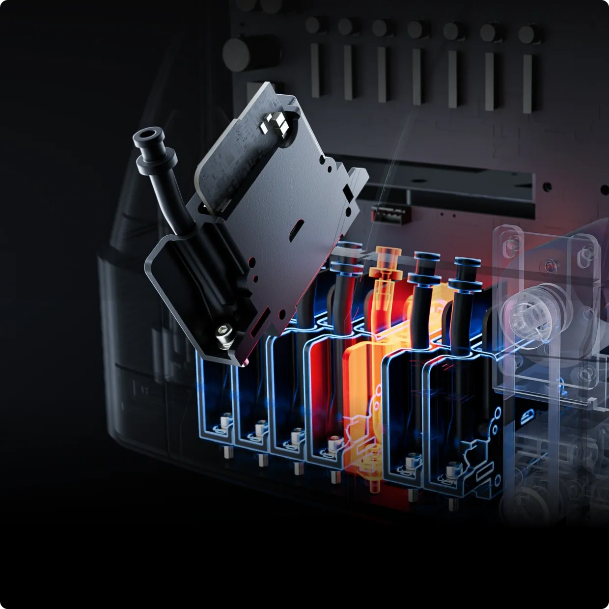 Individually replaceable CJ270 printhead